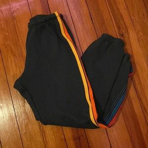 Navy Aviator Nation sweatpants